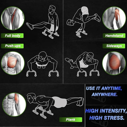 Push up Bars Gym Exercise Equipment Fitness 1 Pair, Calisthenics Equipment, Pushup Handles with Cushioned Foam Grip and Non-Slip Sturdy Structure, Suitable for Men and Women