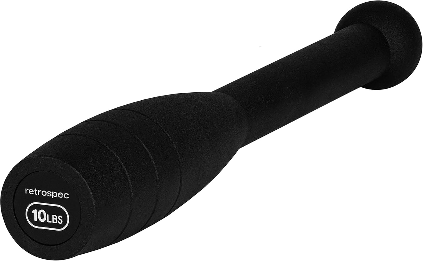 Grip Steel Club Strength Training, Rehabilitation, Stretching, Conditioning and Rotational Training - 5, 10, 15Lb Options for Women & Men